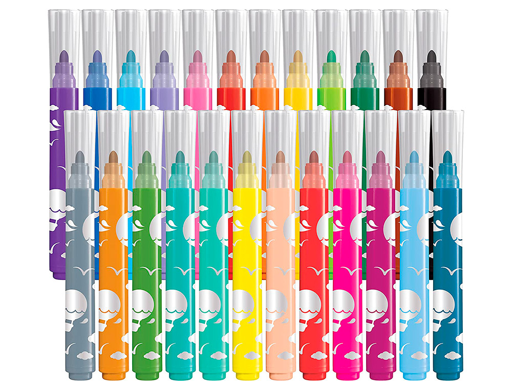 24 FEUTRES PREMIER GE COLOR'PEPS MAXI POUR B B