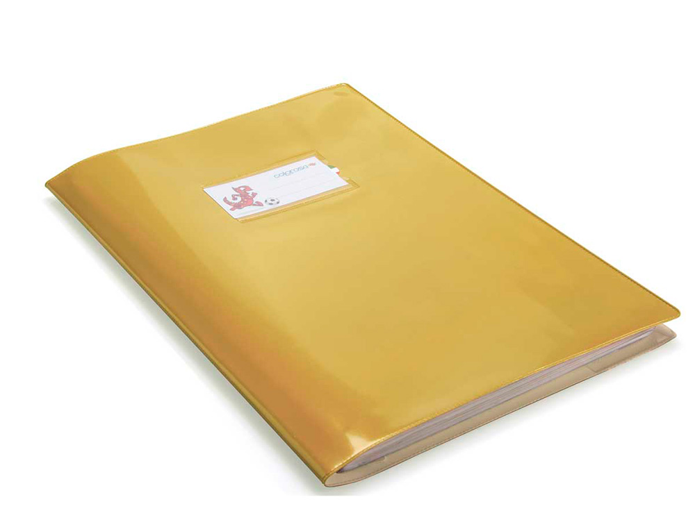 PROTEGE-CAHIER RIPLAST COLOROSA PVC 300MIC CM. 21X30 OR