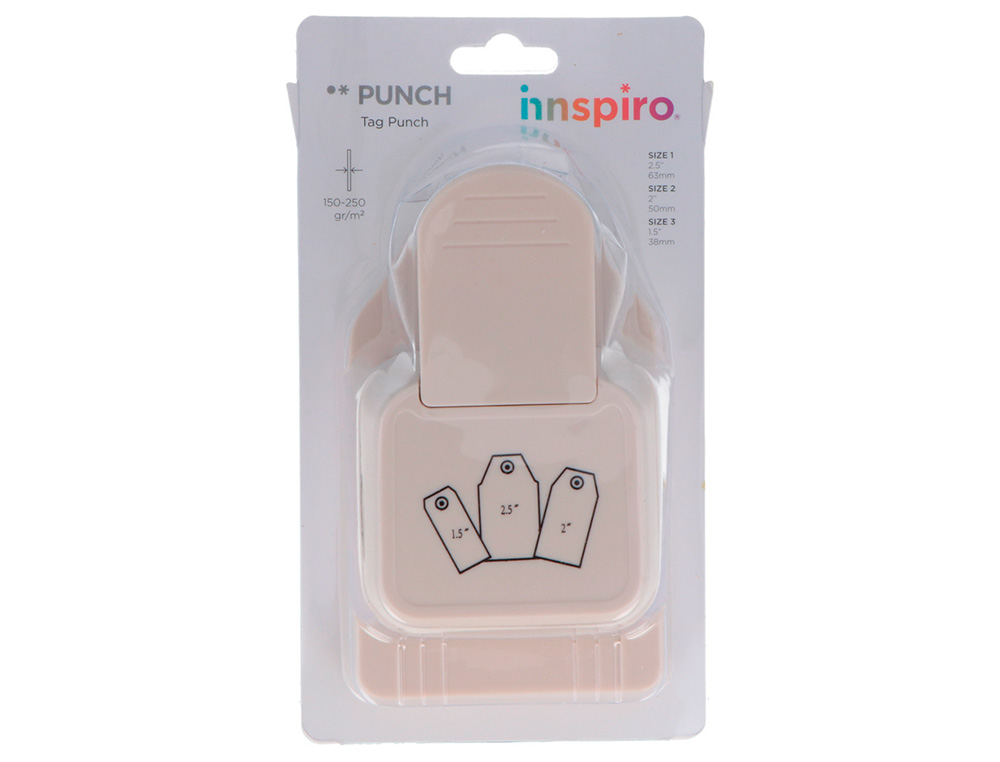 MACHINE A DECOUPER DE ETIQUETTES DROITES 3 EN 1 TAG PUNCH
