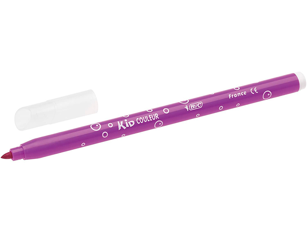 FEUTRES DE COLORIAGE BIC ENCRE ULTRA LAVABLE. POINTE DE 1 MM. D COR FANTAISIE. POT DE 36 UNIT S
