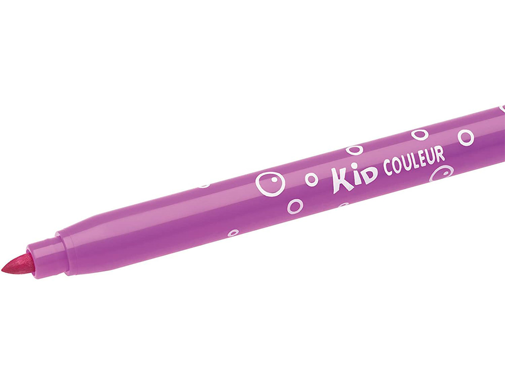 FEUTRES DE COLORIAGE BIC ENCRE ULTRA LAVABLE. POINTE DE 1 MM. D COR FANTAISIE. POT DE 36 UNIT S