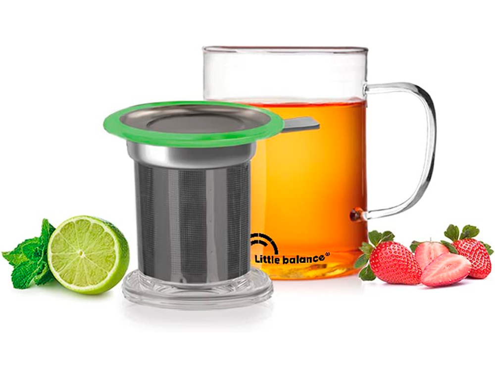TASSE   INFUSER 450ML AVEC FILTRE EN INOX