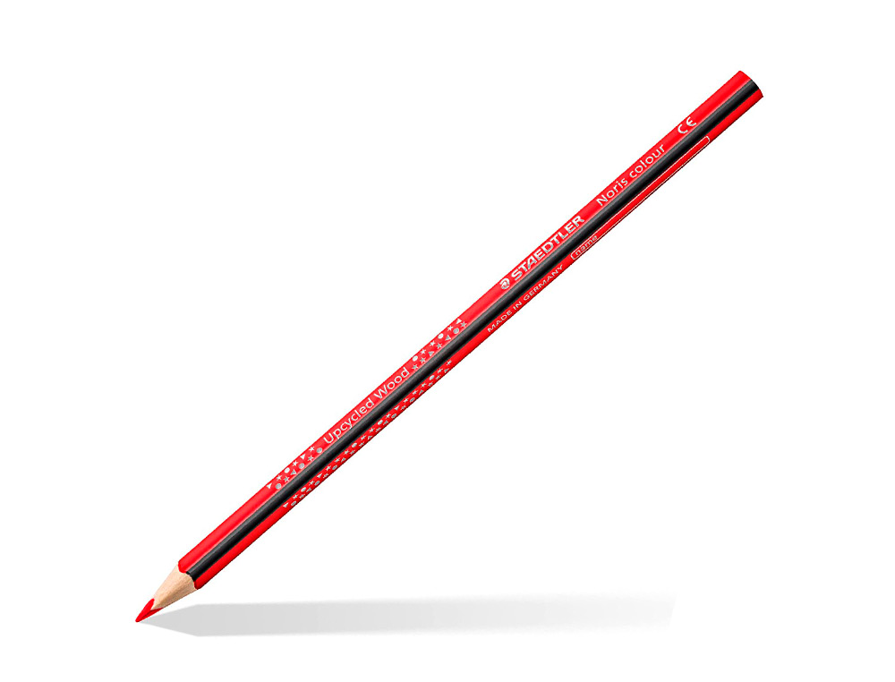 CRAYONS DE COULEUR STAEDTLER NORIS 187 TRIANGULAIRES EN BOIS COLORIS ASSORTIS ETUI DE 24