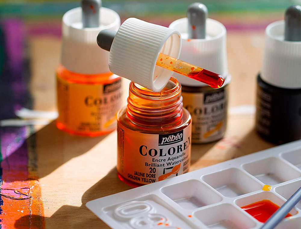 KIT COLOREX SET 5X45ML PRIMAIRE 5 ENCRES