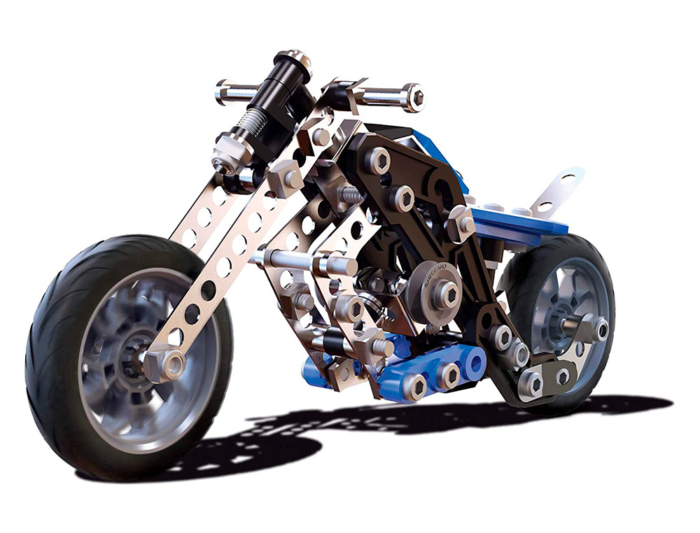 JEU DE CONSTRUCTION MECCANO MOTOS 5 MOD LES 174 PI CES