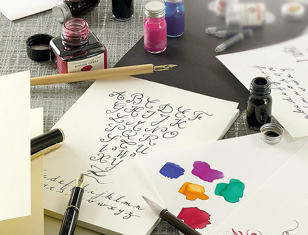 FLACON D'ENCRE J.HERBIN LIE DE TH 30ML