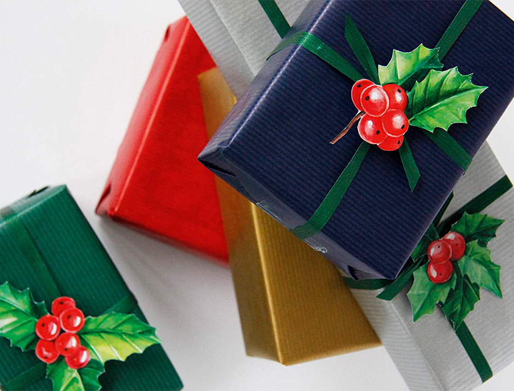 ROULEAU PAPIER CADEAU KRAFT VERG  AUX MOTIFS OR 50M X     0,70M 60G.