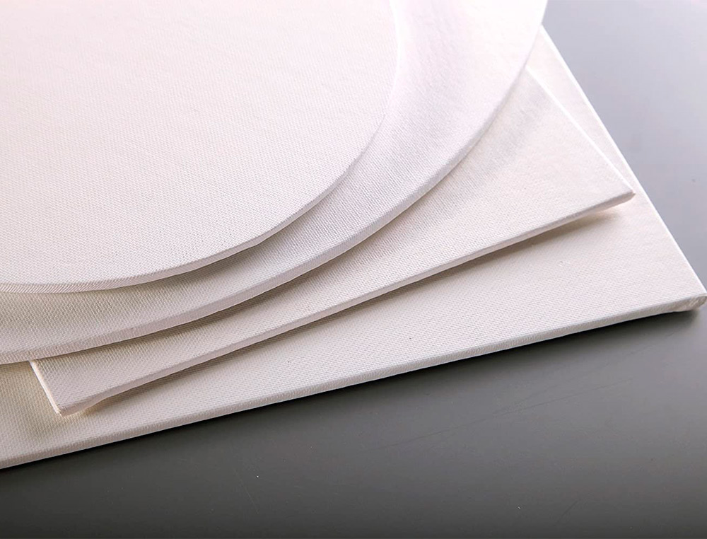 CARTON PEINDRE CLAIREFONTAINE COTON BLANC 40X40CM 3MM