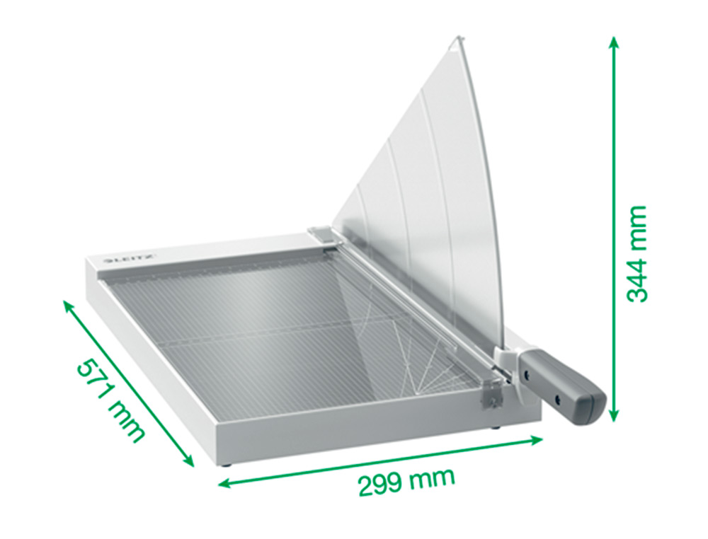 CISAILLE LEITZ PRECISION OFFICE A4+ JUSQU'A 15 FEUILLES