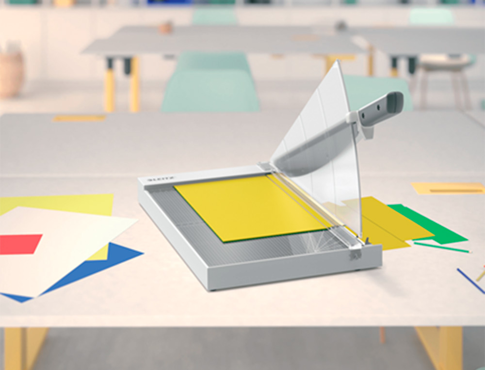 CISAILLE LEITZ PRECISION OFFICE A4+ JUSQU'A 15 FEUILLES