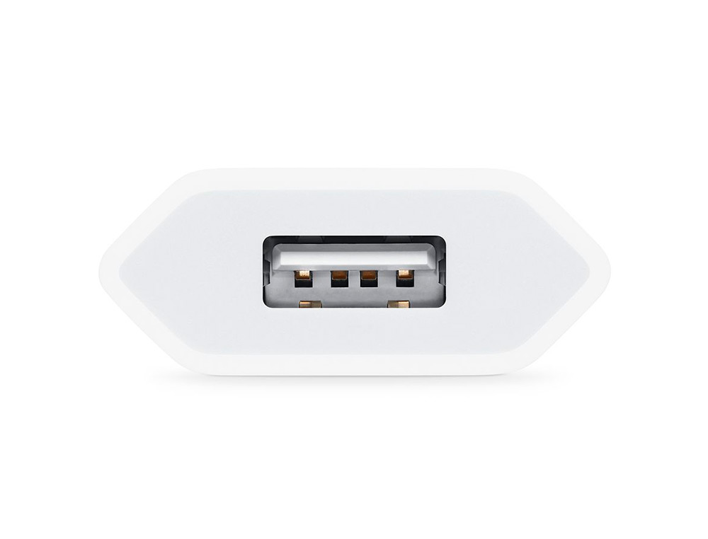 PRISE SECTEUR MURALES USB 5W COLORIS BLANC