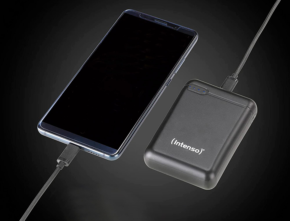 CABLE USB A POWER BANK TYPE C XS 10000 COLORIS NOIR