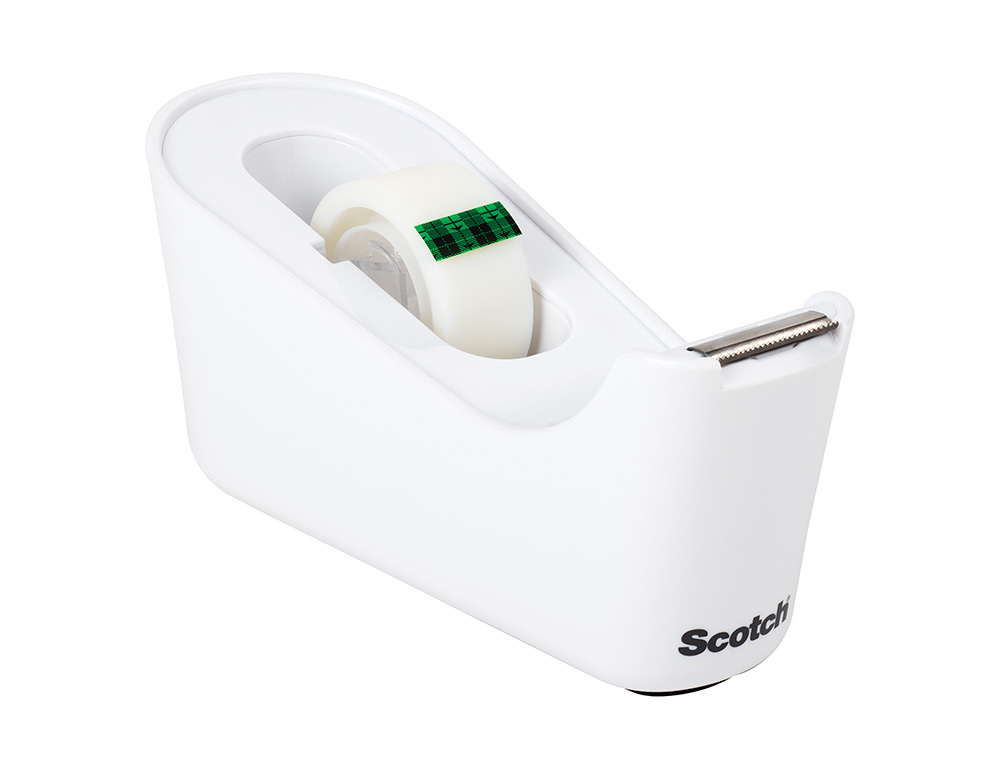 DEVIDOIR SCOTCH C18 BLANC + ROULEAU SCOTH MAGIC TAPE 19MMX33M