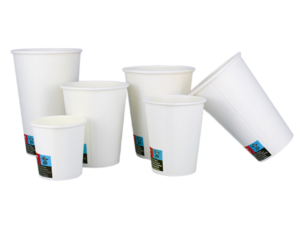 GOBELET EN CARTON COLDIS DE CONTENANCE 10CL PAQUET DE 50 BLANC 42158