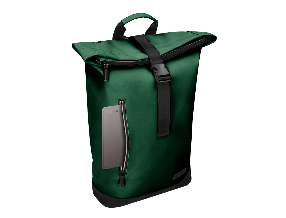 SAC A DOS ANTARTIK ROLL UP WATERPROOF 480X130X280MM      COLORIS VERT FORET
