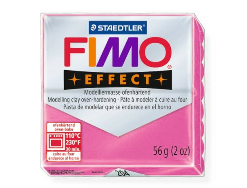 PTE  MODELER FIMO SOFT COLORIS FRAMBOISE PAIN 57G
