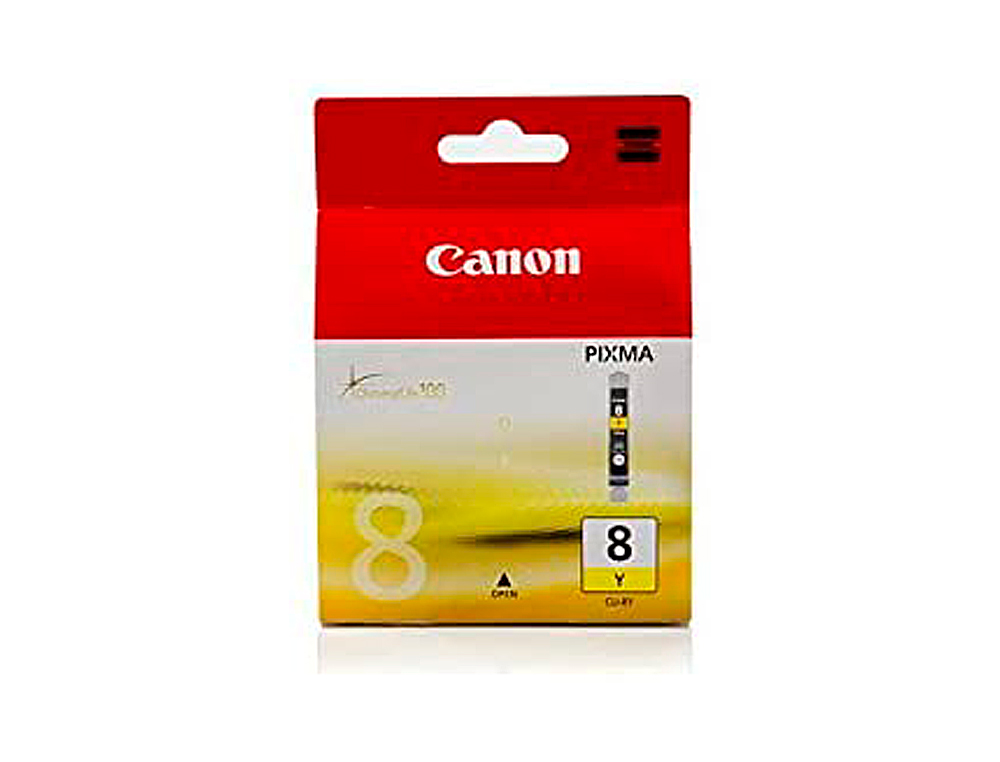 CARTOUCHE CANON JET D'ENCRE 0623 B001-CLI8Y COULEUR JAUNE 420P