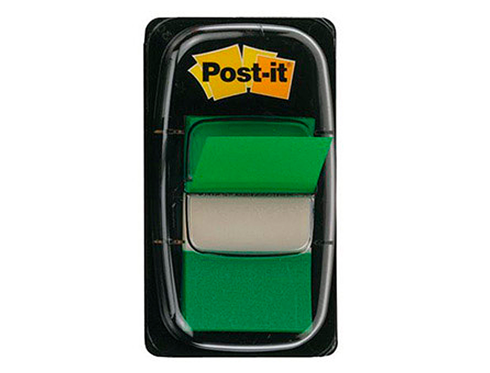 MARQUE-PAGES POST-IT STANDARD INDEX 25X44MM 50F COLORIS VERT