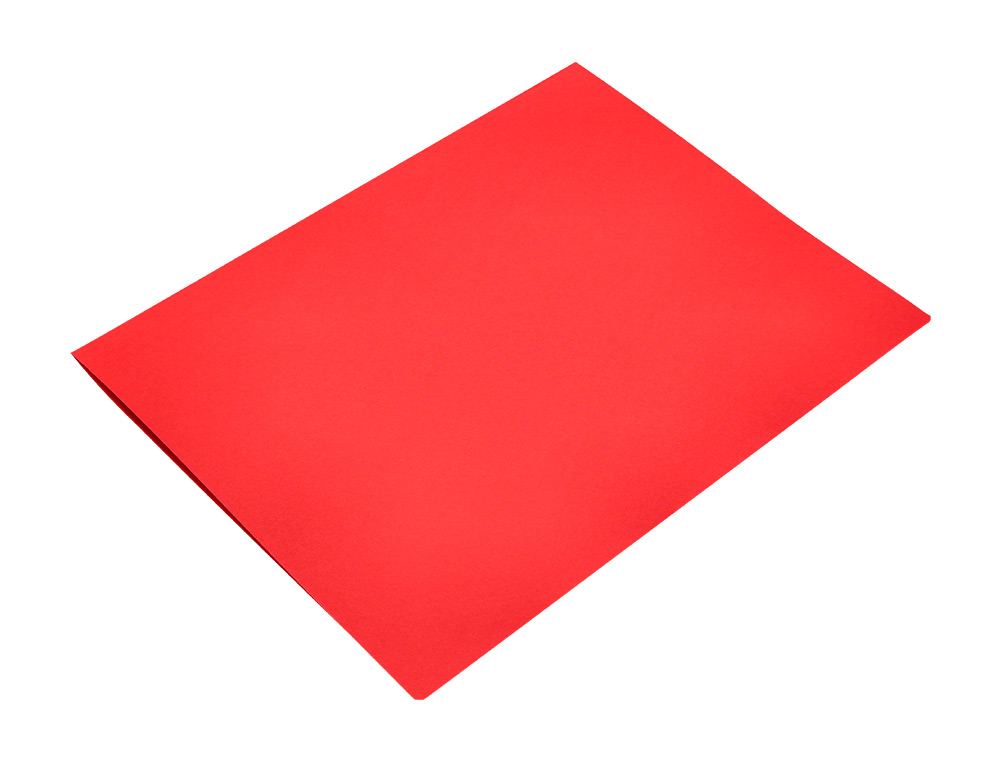 SOUS-CHEMISE LIDERPAPEL PAPIER CARTONN 180G 310X230MM DOCUMENT A4 210X297MM COLORIS PASTEL ROUGE INTENSE