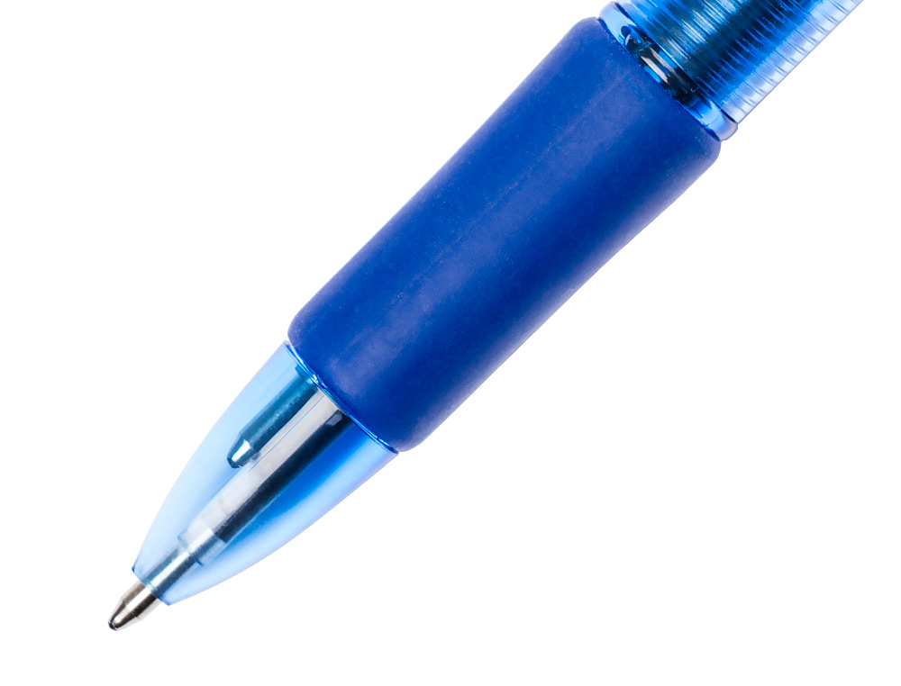 STYLO-BILLE Q-CONNECT 4 COULEURS CRITURE MOYENNE 0.7MM CORPS TRANSLUCIDE BLEUT ENCRE CLASSIQUE NOIR BLEU ROUGE VERT