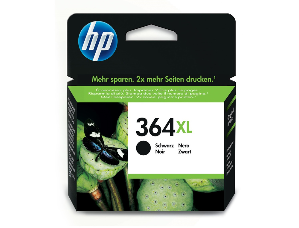 CARTOUCHE HP 364XL JET D'ENCRE CN684EE/CB321EE COULEUR NOIR HAUTE CAPACIT 800P