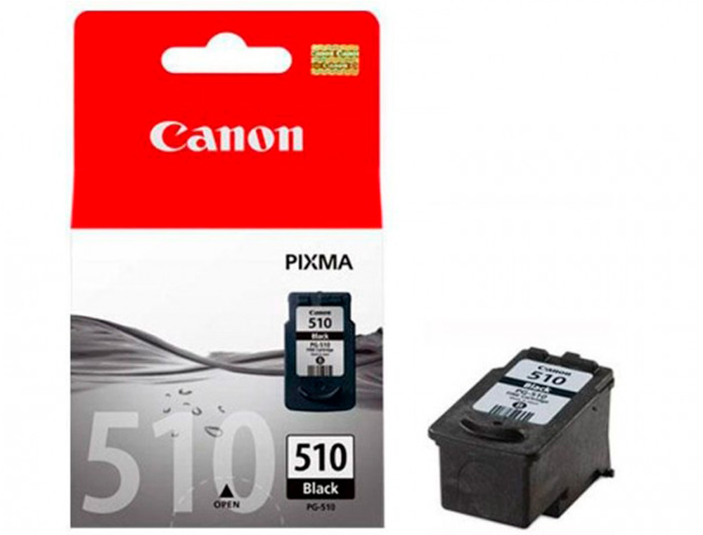 CARTOUCHE CANON JET D'ENCRE 2970 B001-PG510 TÊTE+ENCRE COULEUR NOIR 220P