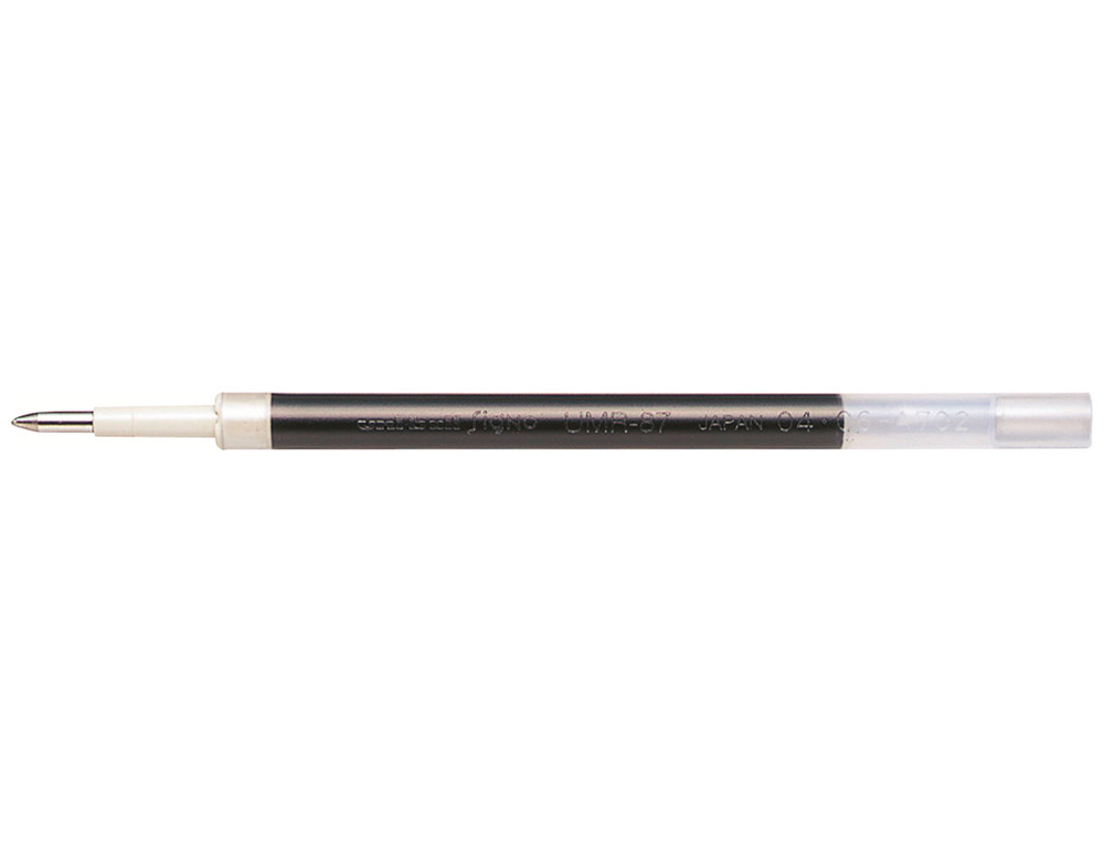 RECHARGE UNI-BALL ROLLER RT 207 RT 207 PREMIER LARGEUR MOYENNE COLORIS NOIR