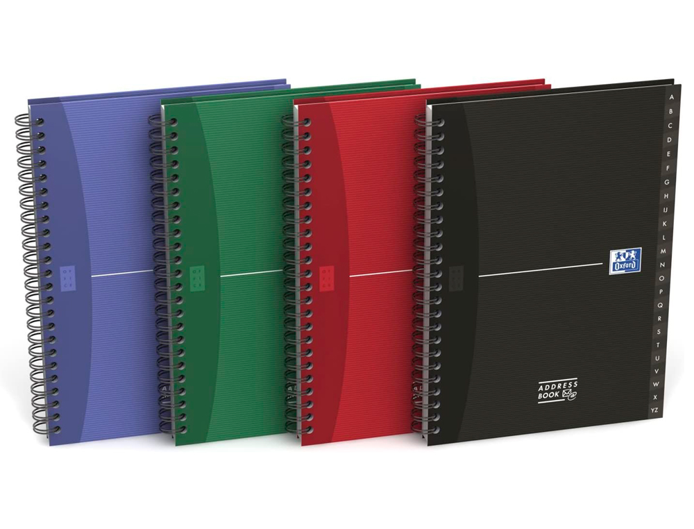 CAHIER RÉPERTOIRE OXFORD OFFICE RELIURE INTÉGRALE COUVERTURE REMBORDÉE RIGIDE A5 144 PAGES 90G RÉGLURE SPÉCIFIQUE
