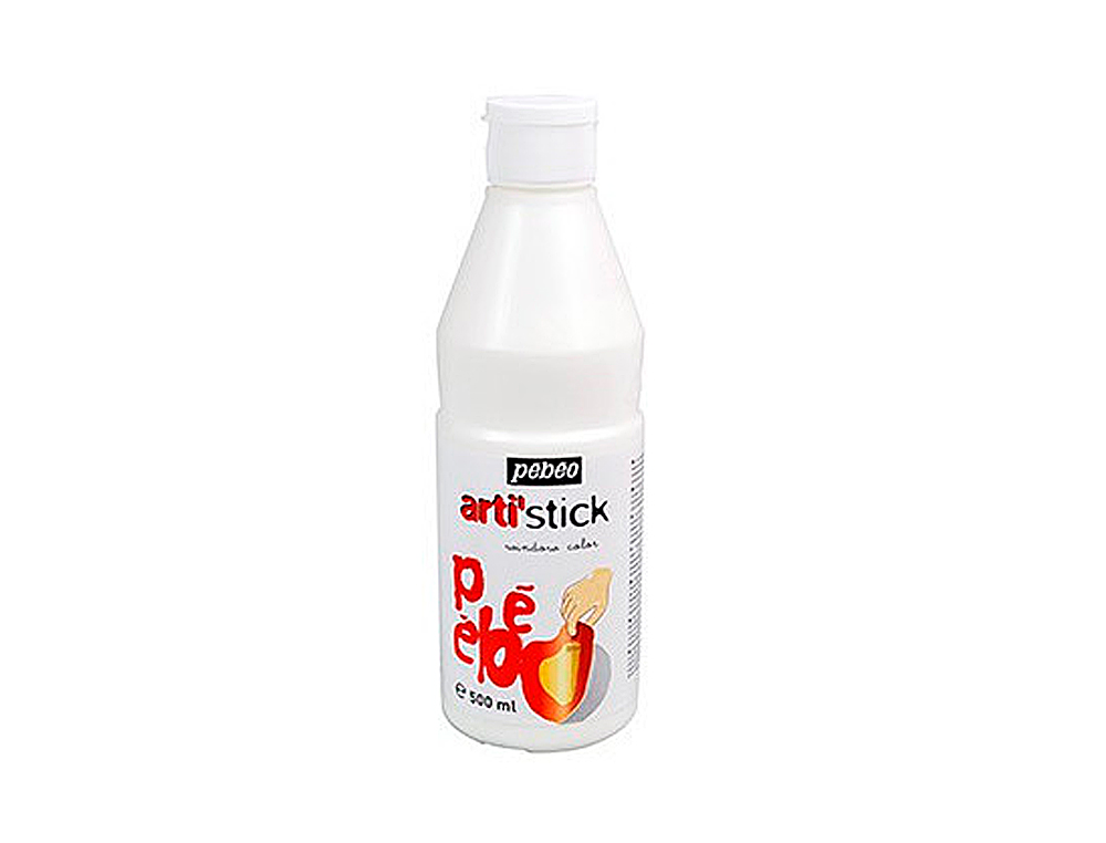 PEINTURE PBO ARTI'STICK PELLICULABLE REPOSITIONNABLE COLORIS VIFS TRANSPARENTS BLANC BIDON 500ML