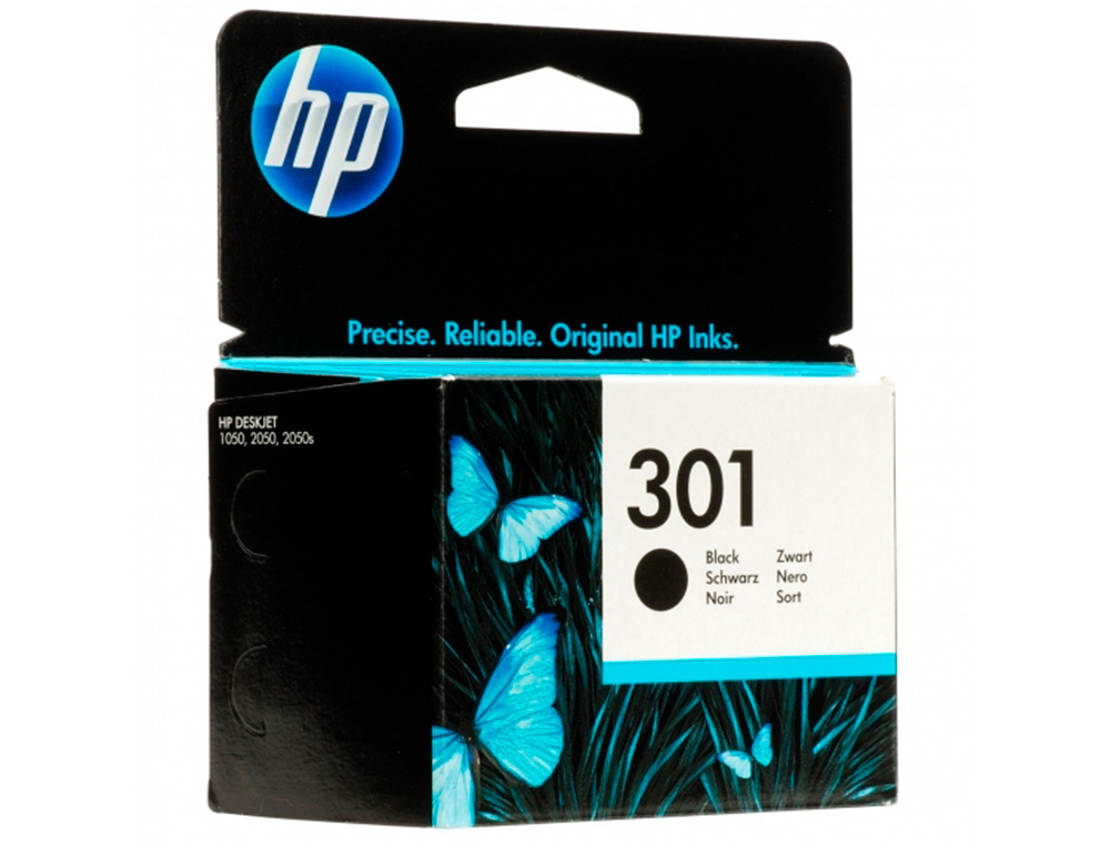 CARTOUCHE HP 301 JET D'ENCRE CH561EE COULEUR NOIR 190P