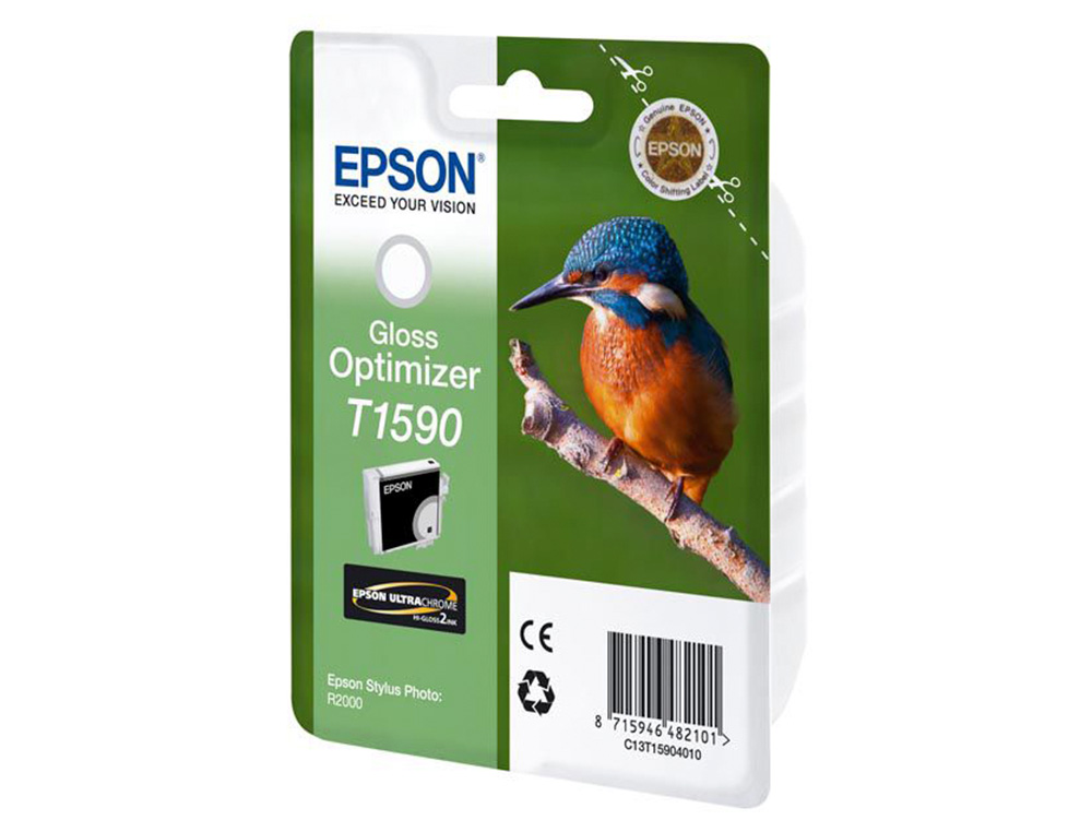 CARTOUCHE EPSON T1590 JET ENCRE C13T15904010 OPTIMISEUR BRILLANCE