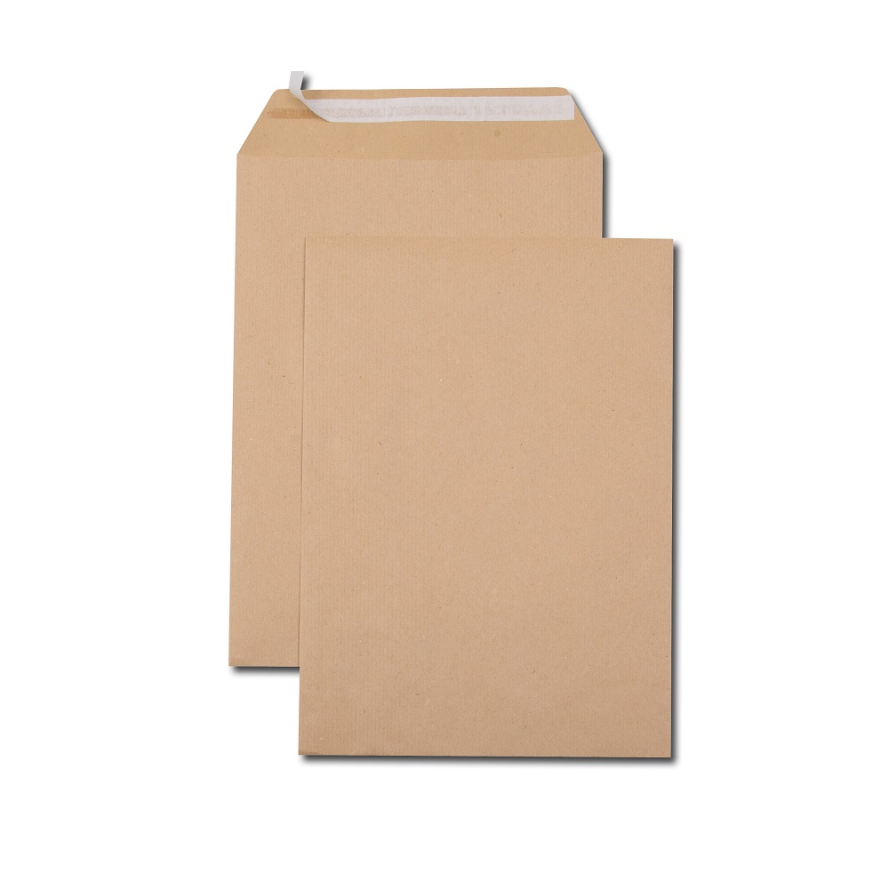 POCHETTE KRAFT GPV ADHSIVE CONOMIQUE C4 229X324MM 90G PAQUET 250 UNITS