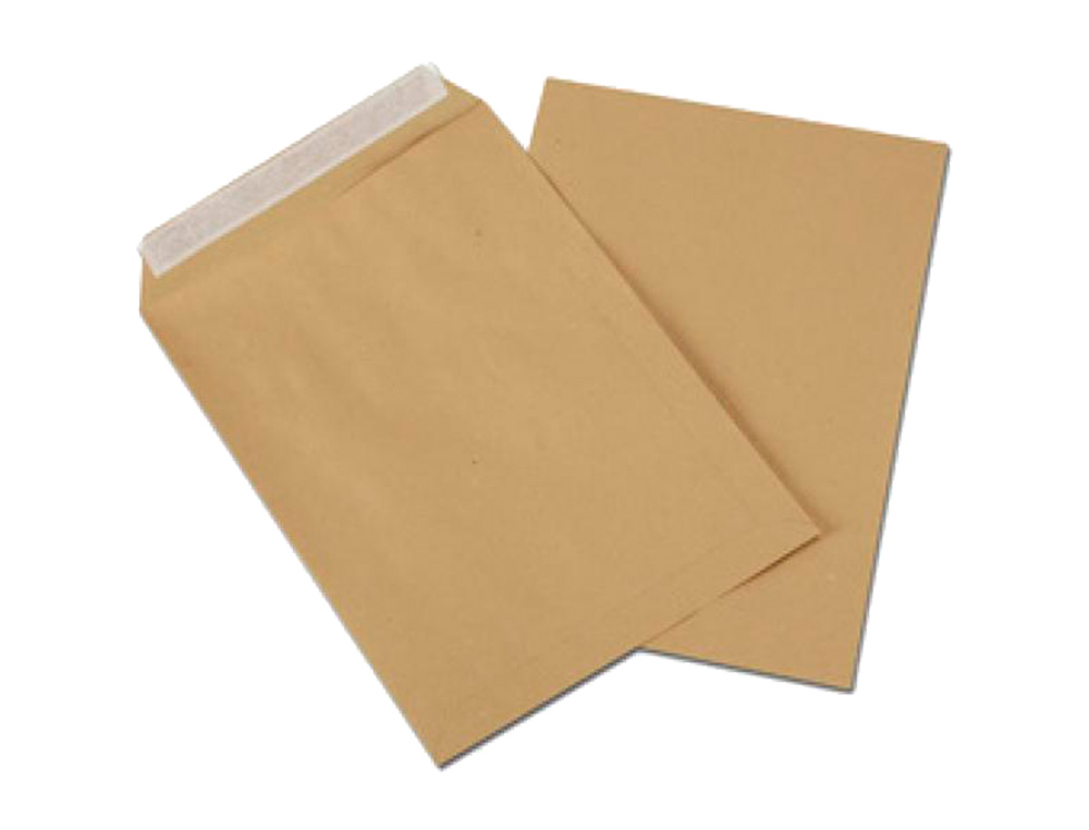 POCHETTE KRAFT GPV ADHÉSIVE ÉCONOMIQUE C5 162X229MM 90G BOÎTE 500 UNITÉS