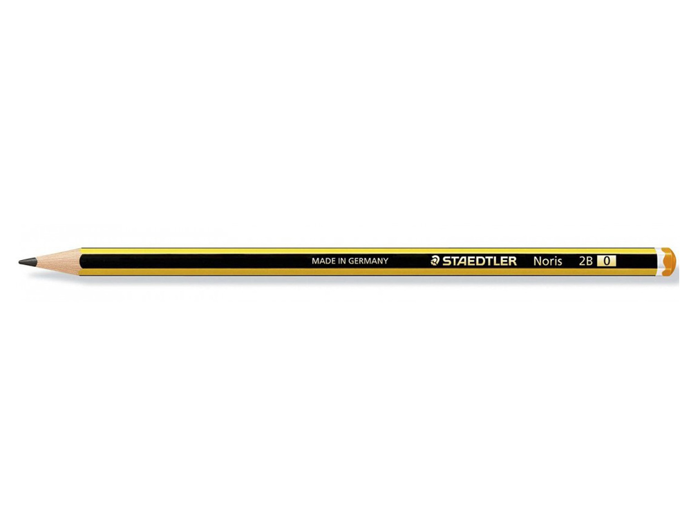 CRAYON GRAPHITE STAEDTLER NORIS 120 2B HEXAGONAL MINE 2MM TRS RSISTANTE