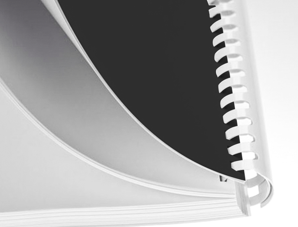 ANNEAU PLASTIQUE  RELIER Q-CONNECT CAPACIT 100F 14MM DIAMTRE COLORIS BLANC BOTE 100 UNITS