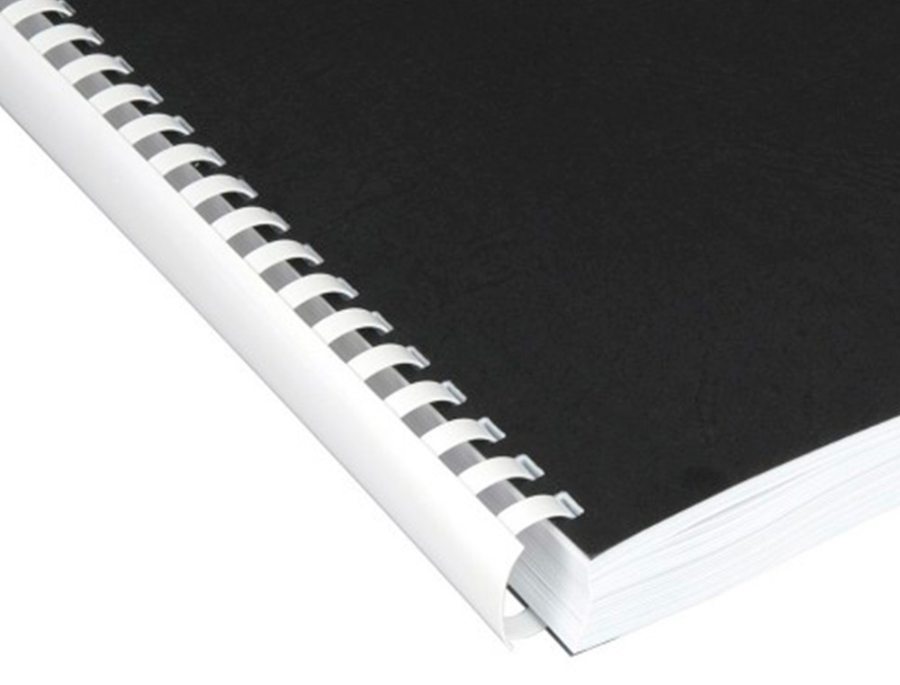 ANNEAU PLASTIQUE  RELIER Q-CONNECT CAPACIT 100F 14MM DIAMTRE COLORIS BLANC BOTE 100 UNITS