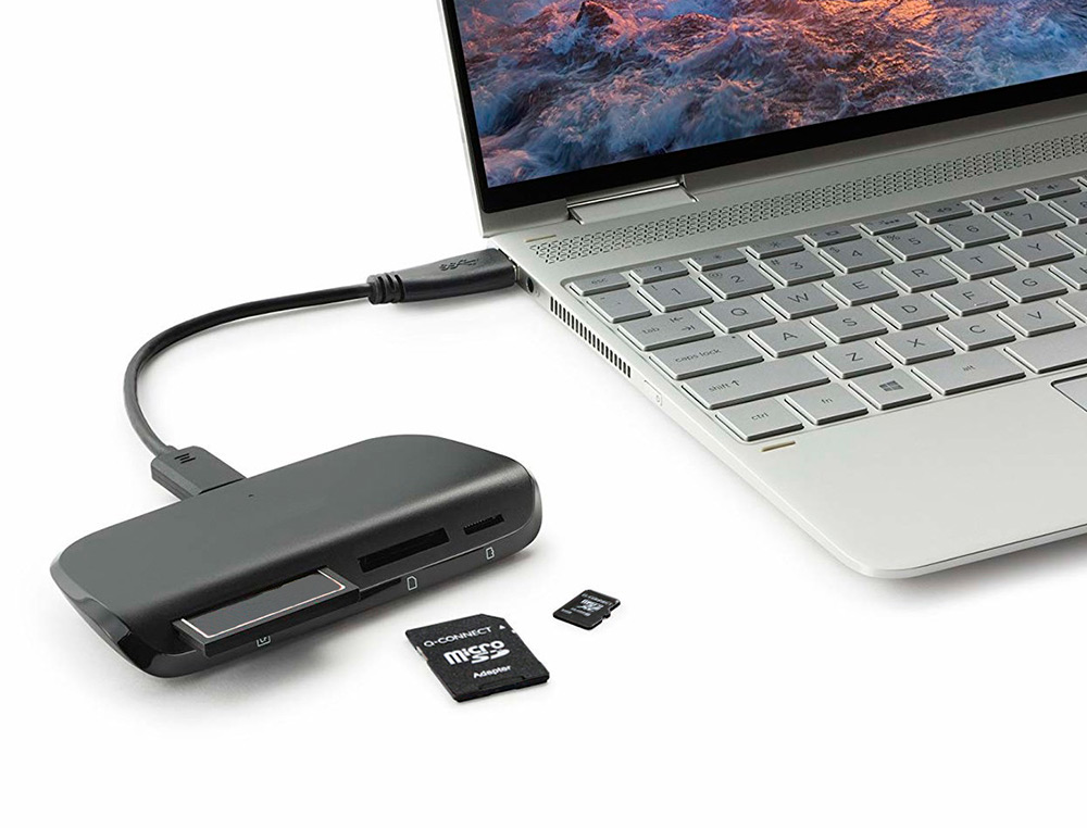 CARTE MICRO Q-CONNECT SDHC ADAPTATEUR SD CAPACITÉ 8GB CLASSE 4 TÉLÉPHONES PORTABLES TABLETTES
