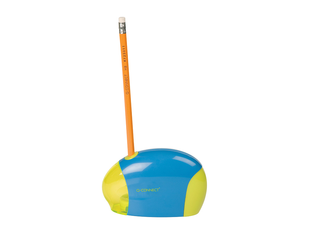 MACHINE TAILLER Q-CONNECT ÉLECTRIQUE ÉCONOMIQUE CRAYON DIAMÈTRE STANDARD FONCTIONNEMENT PILES