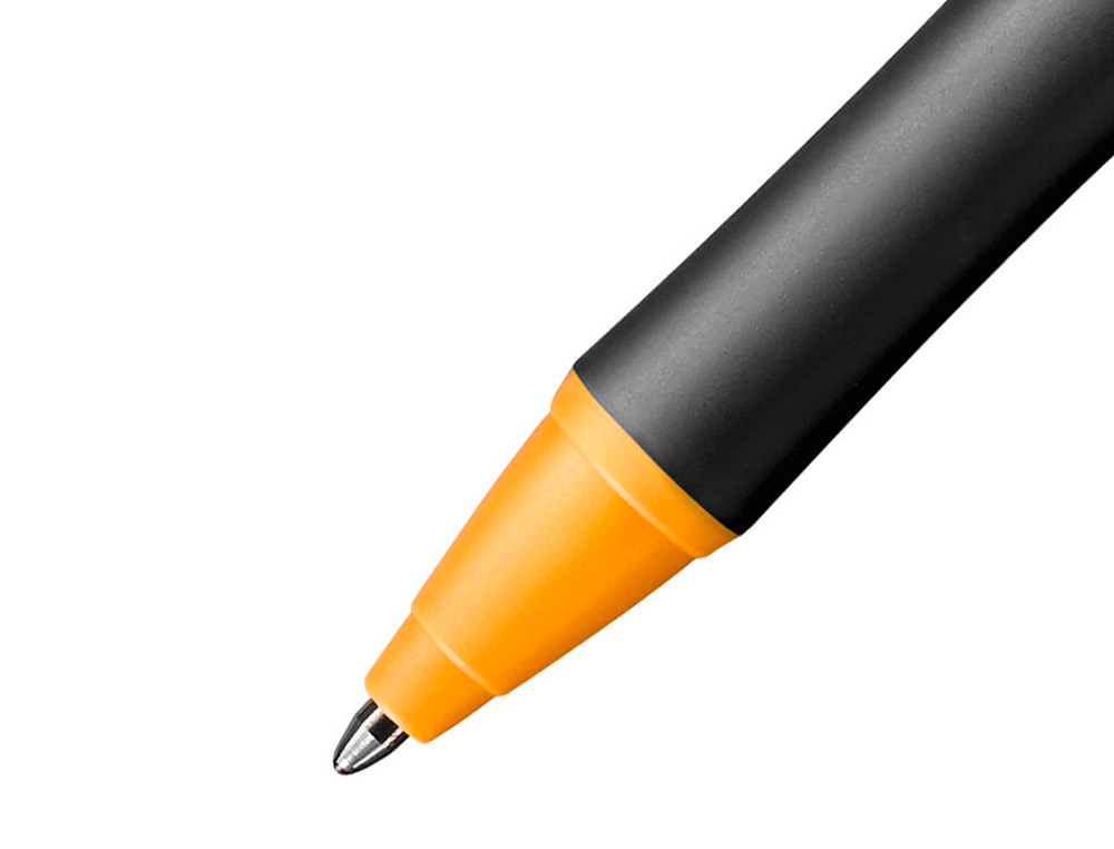 STYLO-BILLE STABILO POINTBALL PLASTIQUE RECYCL 3500M D'CRITURE RECHARGEABLE RTRACTABLE GRIP ANTIDRAPANT NOIR