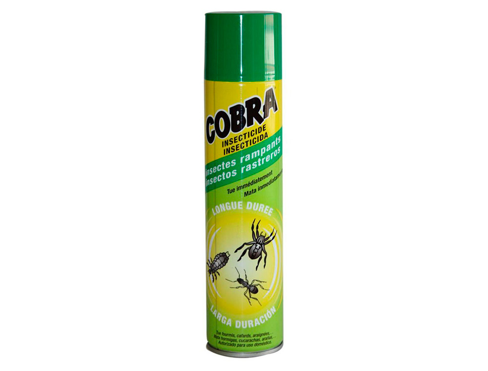INSECTICIDE COBRA INSECTES RAMPANTS EFFICACIT IMMDIATE LONGUE DURE AROSOL 750ML