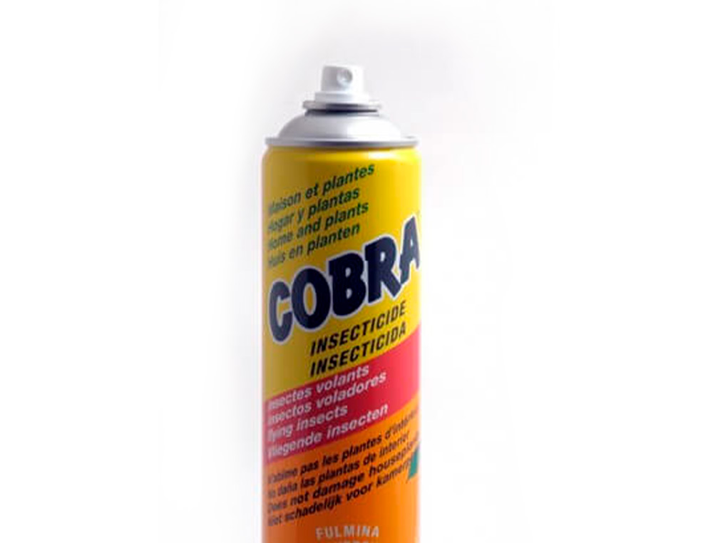 INSECTICIDE COBRA INSECTES VOLANTS EFFICACITÉ IMMÉDIATE LONGUE DURÉE AÉROSOL 750ML