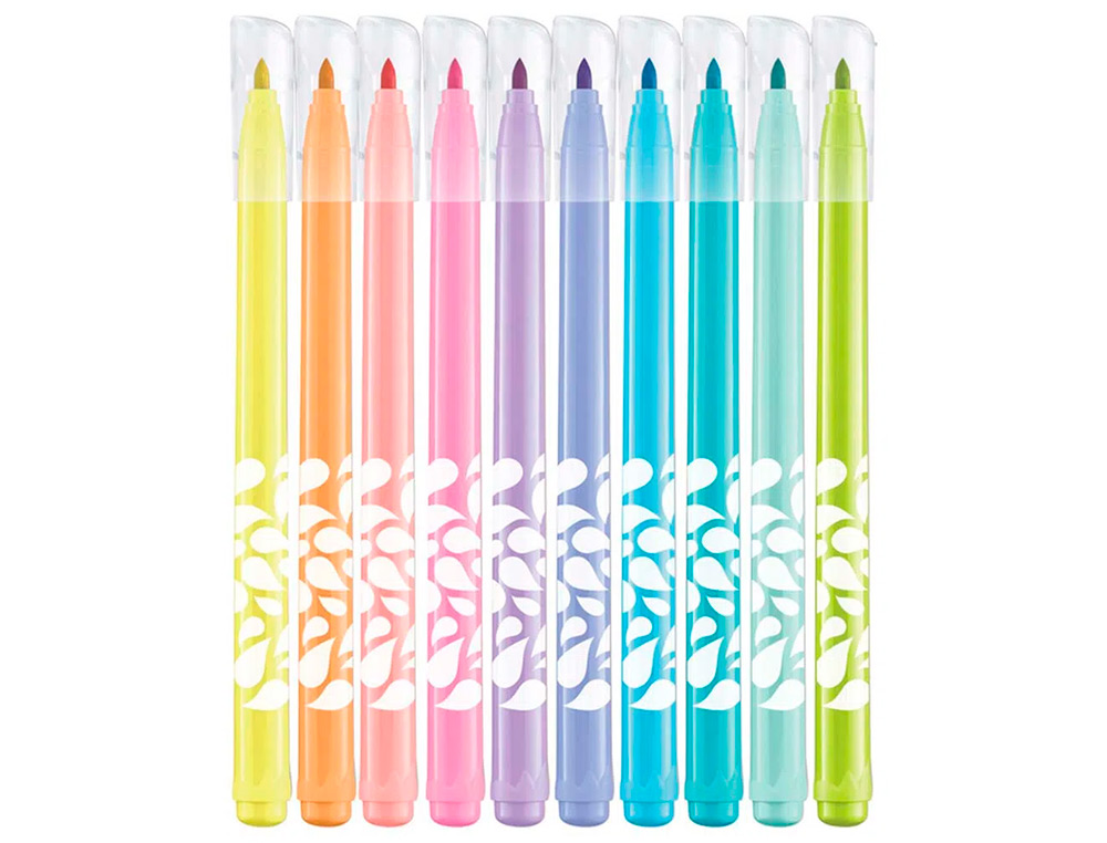 STYLO- FEUTRE MAPED PASTEL POCHETTE DE 10