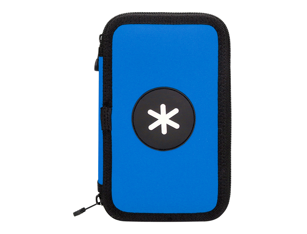 TROUSSE GARNIE ANTARTIK 2 COMPARTIMENTS 28 PIECES BLEU