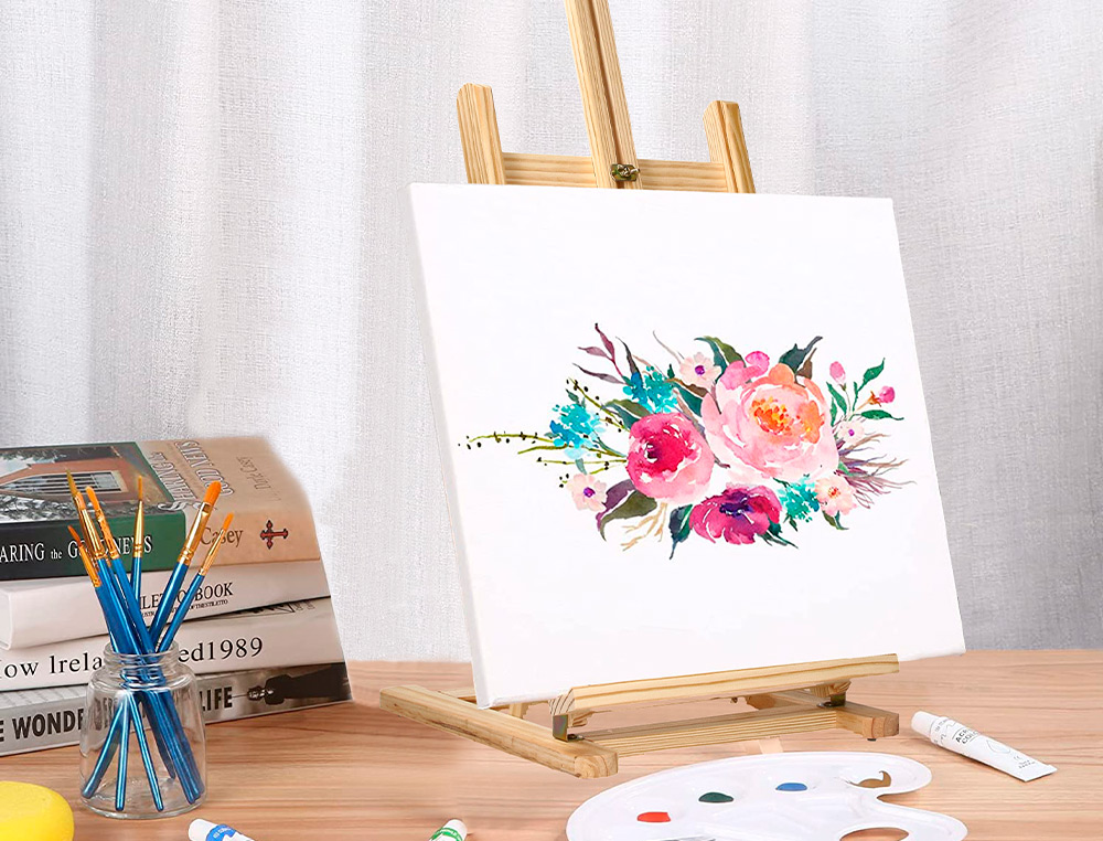 CHEVALET PEINTURE LIDERPAPEL DE TABLE BOIS FSC 80X27,5X30 CM