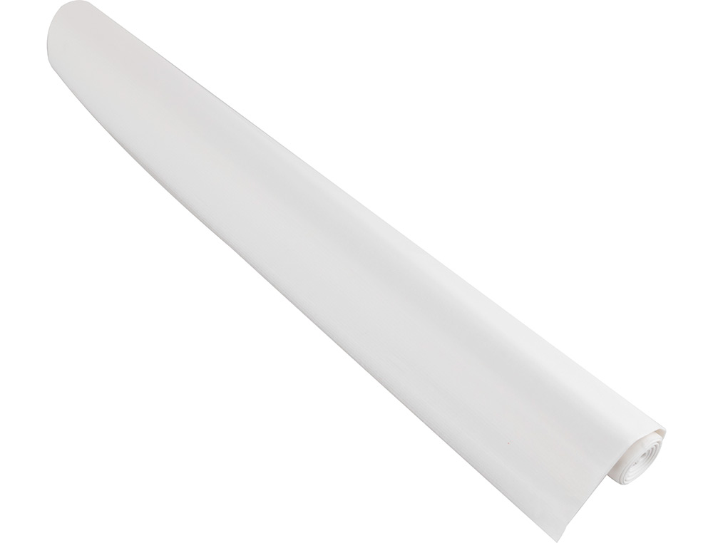PAPIER DE SOIE LIDERPAPEL 50X75CM 17G/M2 UNICOLORE BLANC ROULEAU 24 FEUILLES