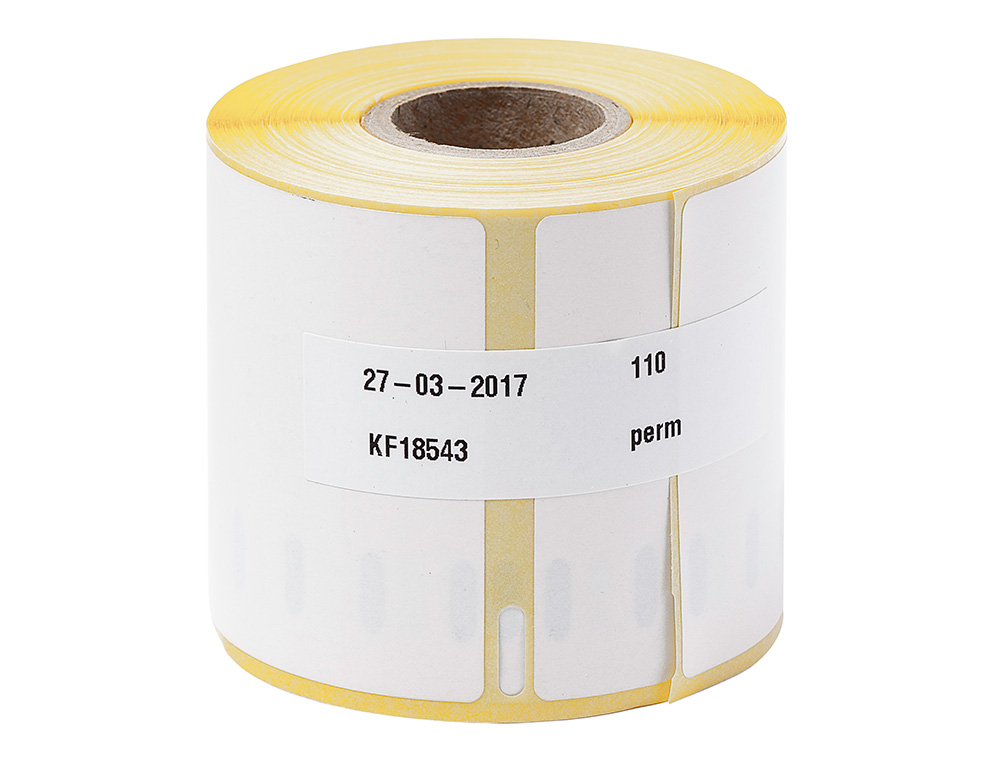 TIQUETTE ADHSIVE Q-CONNECT 59X190MM COMPATIBLE DYMO 99019 BOTE 110 UNITS
