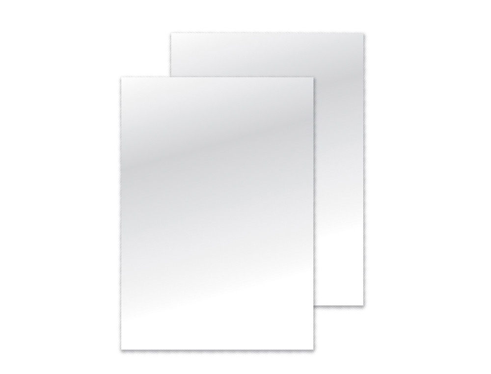 PLAT COUVERTURE Q-CONNECT PVC 200 MICRONS A4 RELIEURS SPIRALES PEIGNES ANNEAUX INCOLORE PAQUET 100 UNITÉS