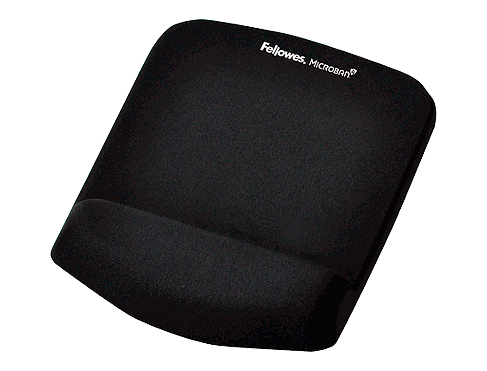 TAPIS SOURIS FELLOWES PLUSHTOUCH ERGO MOUSSE REPOSE-POIGNET TECHNOLOGIE FOAMFUSION PROTECTION ANTIBACTÉRIENNE MICROBAN