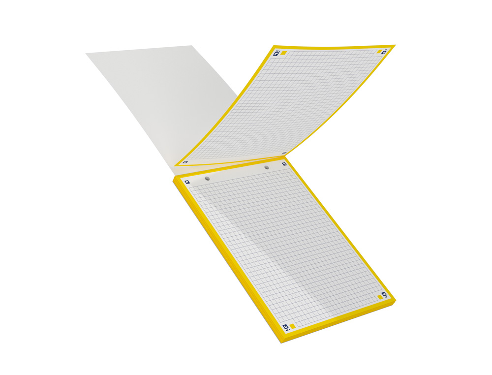 CAHIER DE FICHES BRISTOL 2.0 OXFORD A5 14,8X21CM 5X5MM COULEUR 30 UNITS