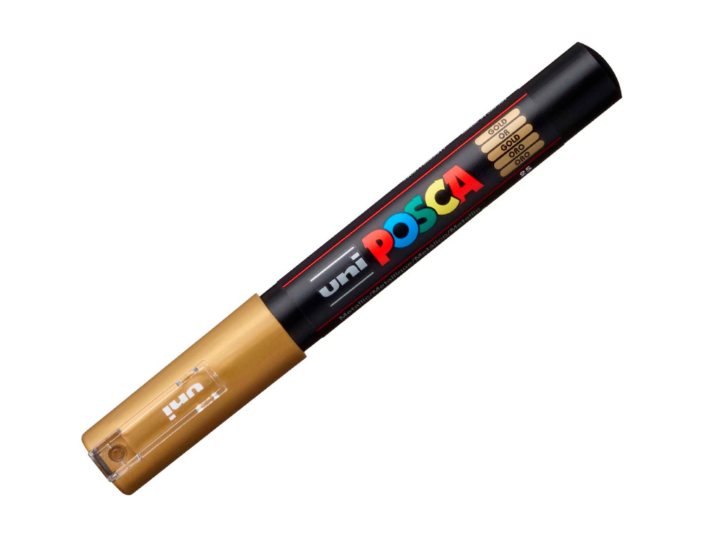 MARQUEUR POSCA PC1MC BASE EAU POINTE CONIQUE EXTRA FINE 0,7MM SANS ODEURS/ALCOOL/SOLVANT TOUS